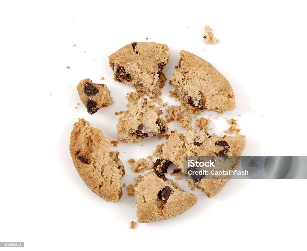 Rotto Cookie - Foto stock royalty-free di Biscotto secco