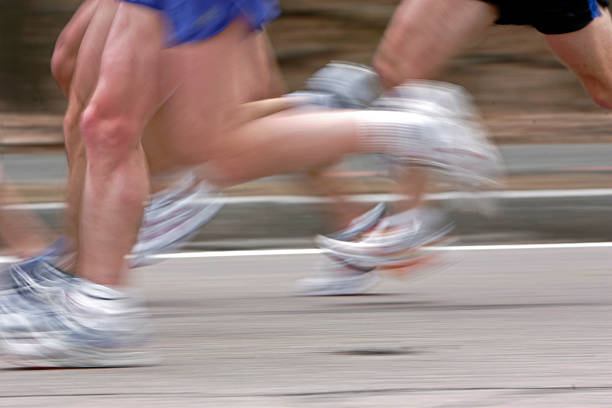 istock Male Marathon Runners Legs 172185806