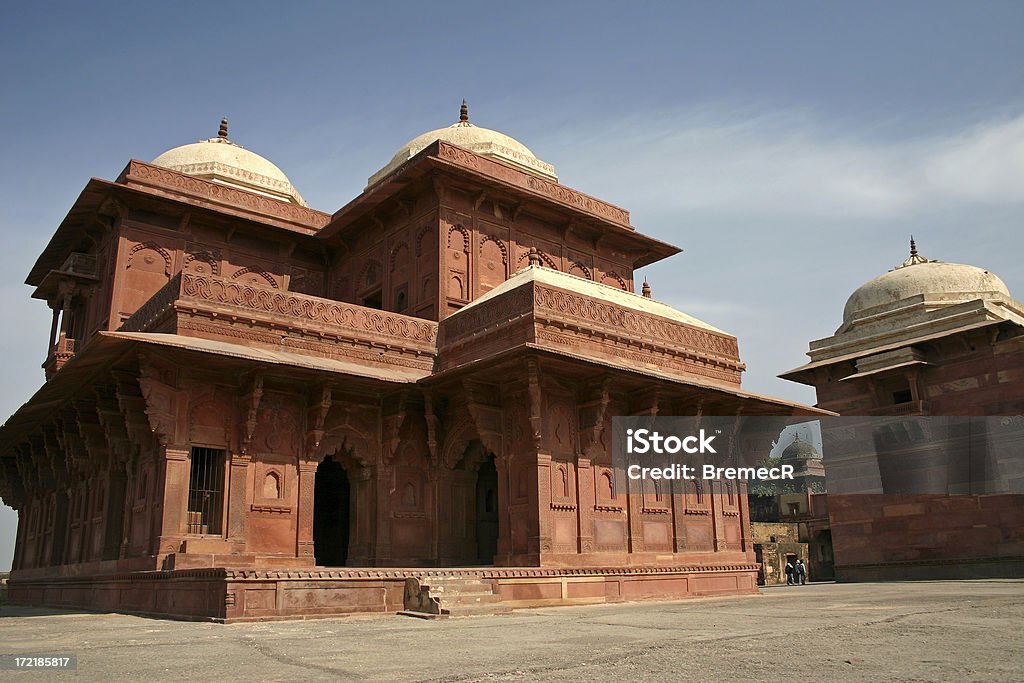 The palace The palace at Fatehpur Sikri, Uttar Pradesh, India. Agra Stock Photo