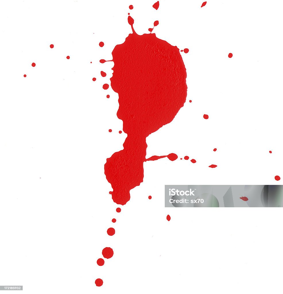 Blood Spot stain Abstract Stock Photo