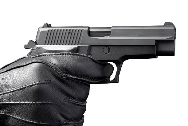 Hand Gun stock photo