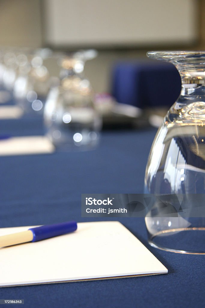 Sala de conferências de negócios - Foto de stock de Caderno de Anotação royalty-free