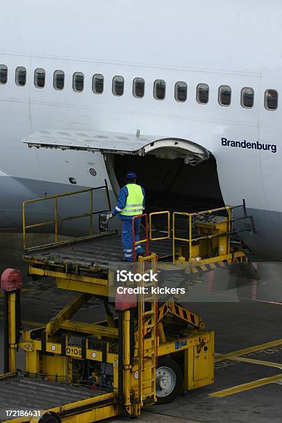 Loading A Boeing 747 Stock Photo - Download Image Now - Accessibility, Aerospace Industry, Air Vehicle