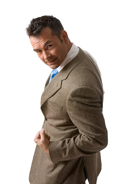 istock Businessman flexing his arm 172186554
