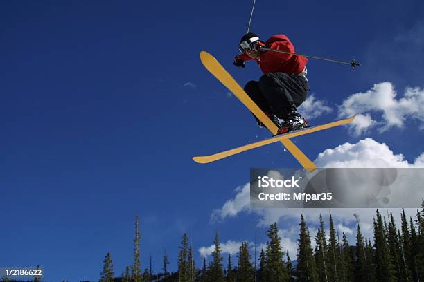 Ski Cross Stockfoto und mehr Bilder von Skispringen - Skispringen, Skifahren, Ski