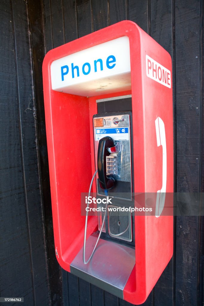 Öffentliches Telefon - Lizenzfrei Altertümlich Stock-Foto