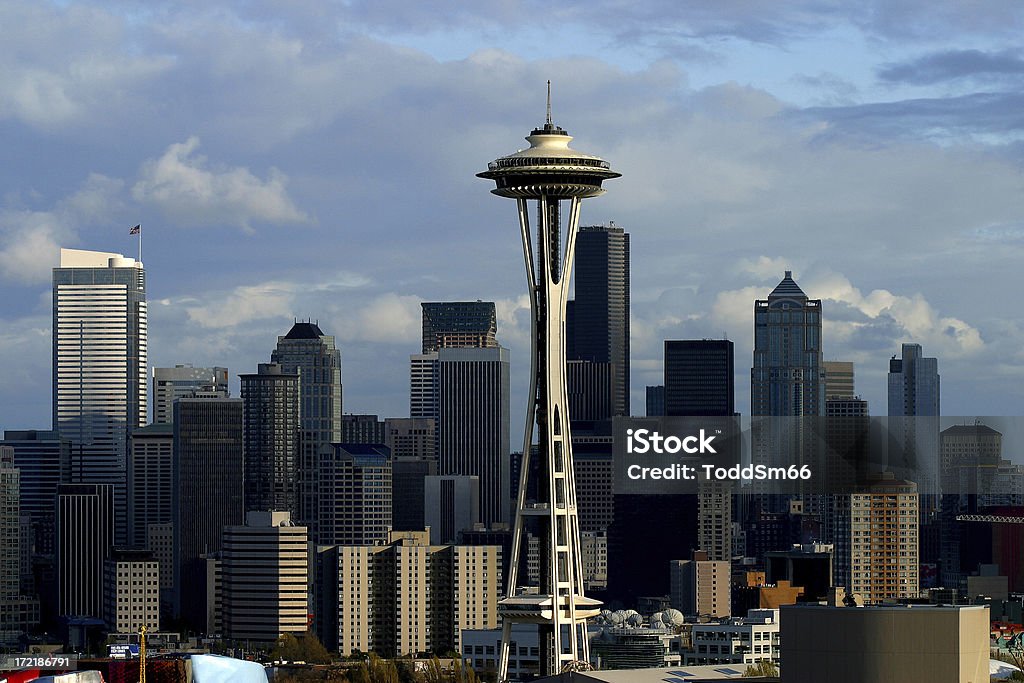 Seattle, - Foto de stock de Centro da cidade royalty-free