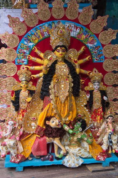istock A decorated idol of Hindu Goddess Durga 1721874655