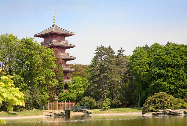 istock Japanese tower in Brussels 172188319