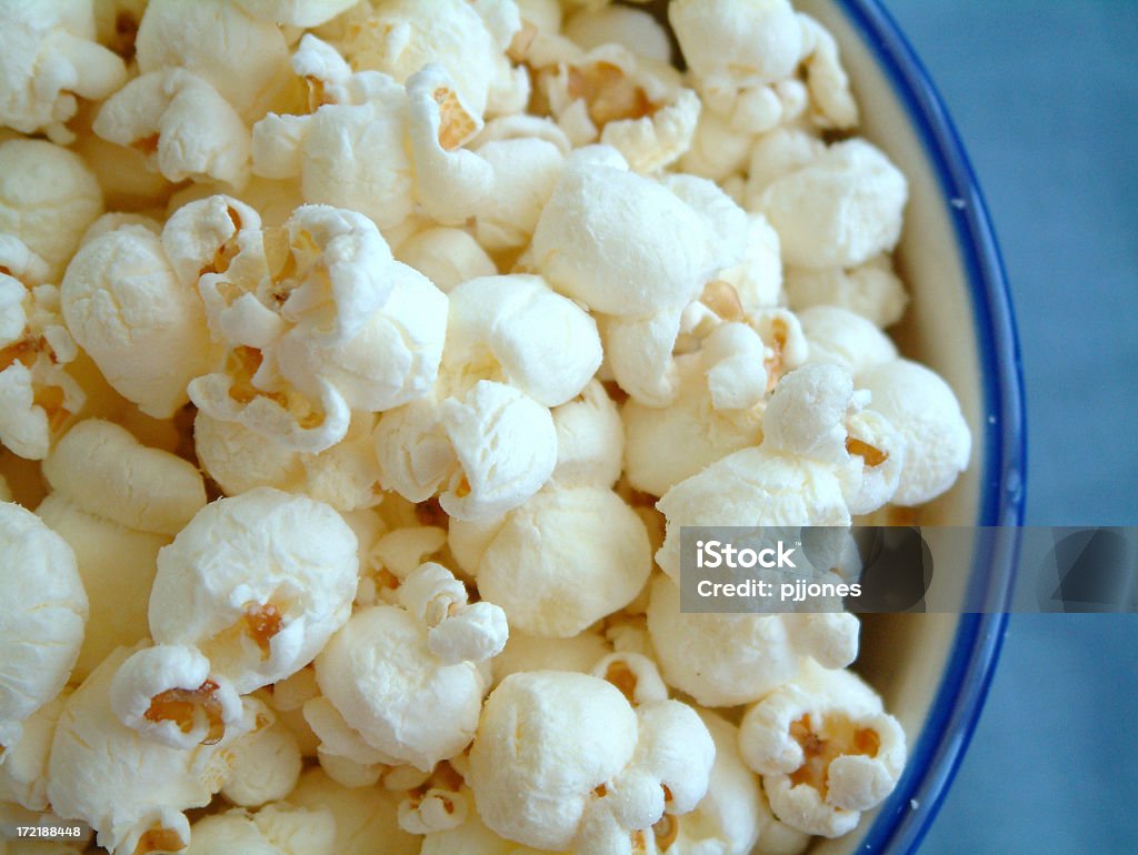 Popcorn, up close Perfect for the movies. Low Stock Photo