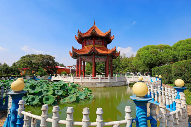 istock Chinese traditional Pavilion in the park 1721887196