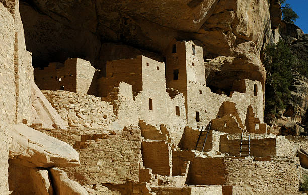 mesa verde-cliff palace 2 - mesa green green eyes unripe - fotografias e filmes do acervo