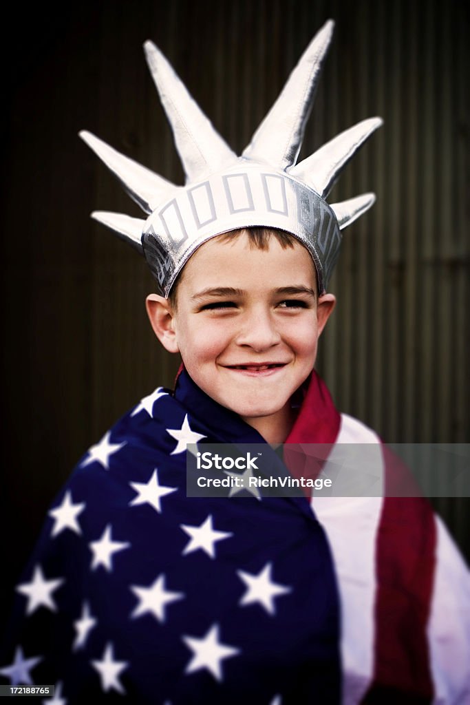 Felice Liberty - Foto stock royalty-free di Bambino