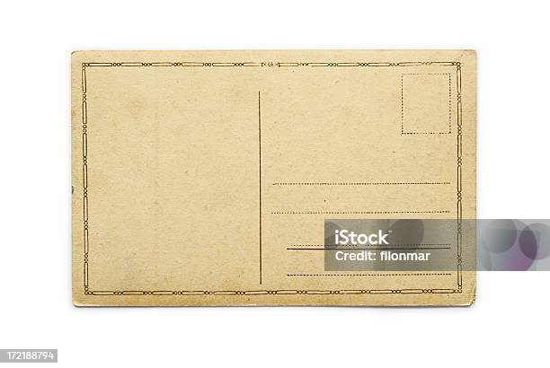 Vintage Postal Foto de stock y más banco de imágenes de Tarjeta postal - Tarjeta postal, Borde, Anticuado
