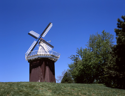 Windmill at Pellworm, Germany