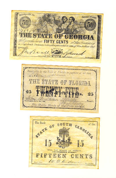 istock Confederate Money - USA 172189085