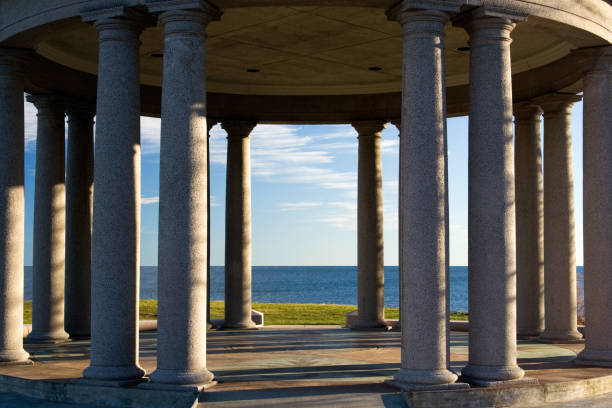 istock Looking out onto the calm sea 172189153