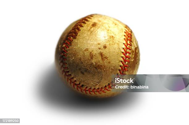 Palla Da Baseball Vintage - Fotografie stock e altre immagini di Base - Base, Baseball, Close-up