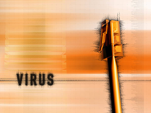 Il virus - foto stock
