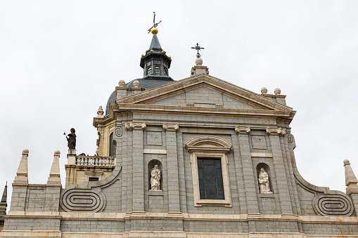 Details from Catedral de Santa María la Real de la Almudena in Madrid