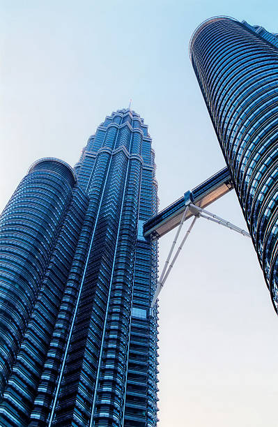 Petronas Twin Towers - foto stock