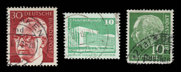 istock Vintage Stamps Germany 01 172189477