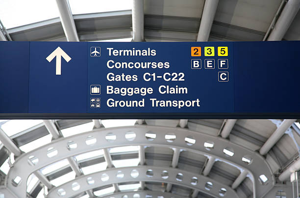 istock Airport Information Sign 172189490