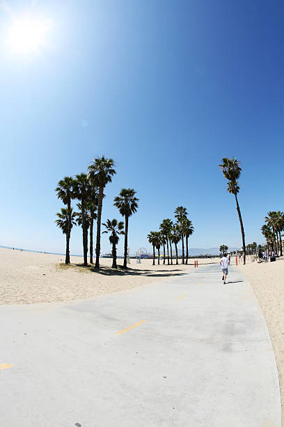 istock Santa Monica Beach On A Hot Summers Day 172189791
