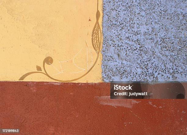 Parede Pintada México - Fotografias de stock e mais imagens de Abstrato - Abstrato, Adobe, Amarelo