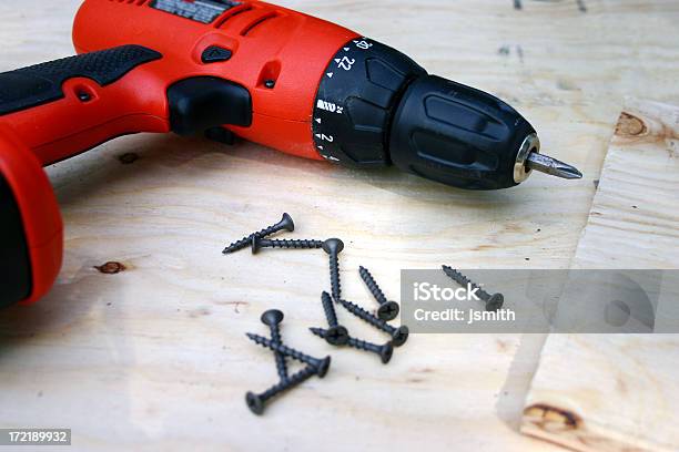 Broca Com Parafusos - Fotografias de stock e mais imagens de Broca - Broca, Ampliação da Casa, Bricolage