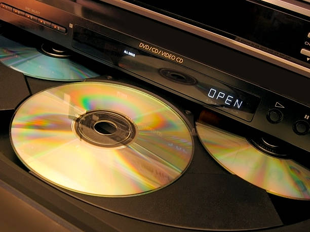 lettore cd/dvd - cd player foto e immagini stock