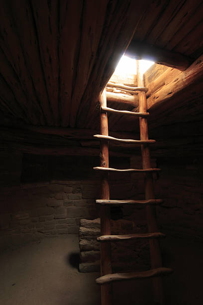 istock Inside of Kiva with Wooden Ladder 172190202