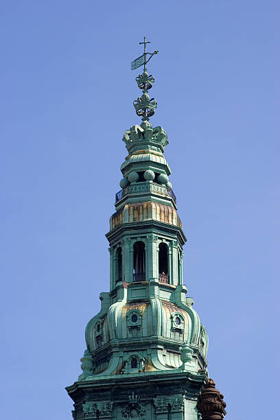 Christiansborg Palace tower, Copenhagen, Denmark.