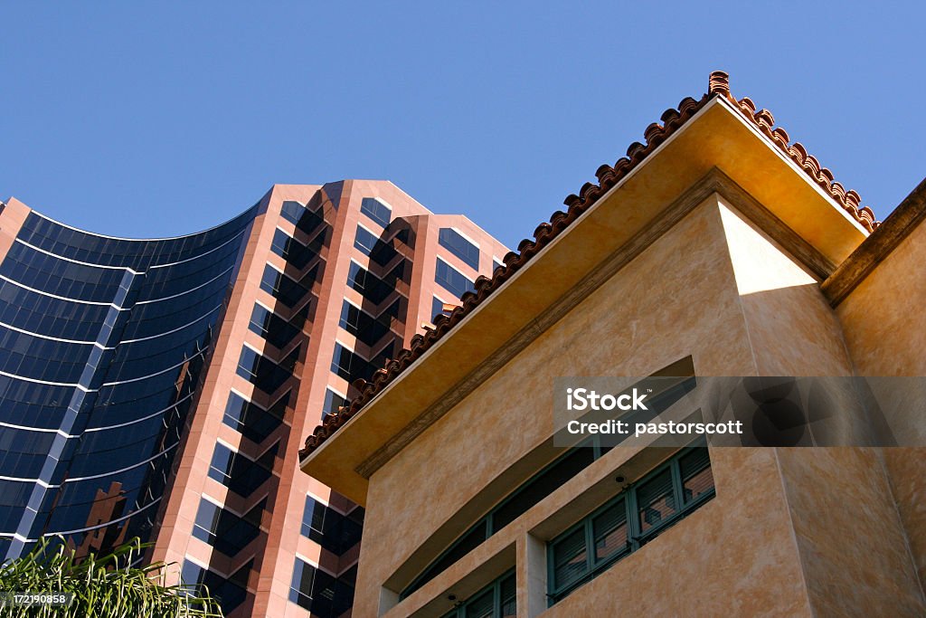 Cappello da cerata americano degli edifici - Foto stock royalty-free di Affari