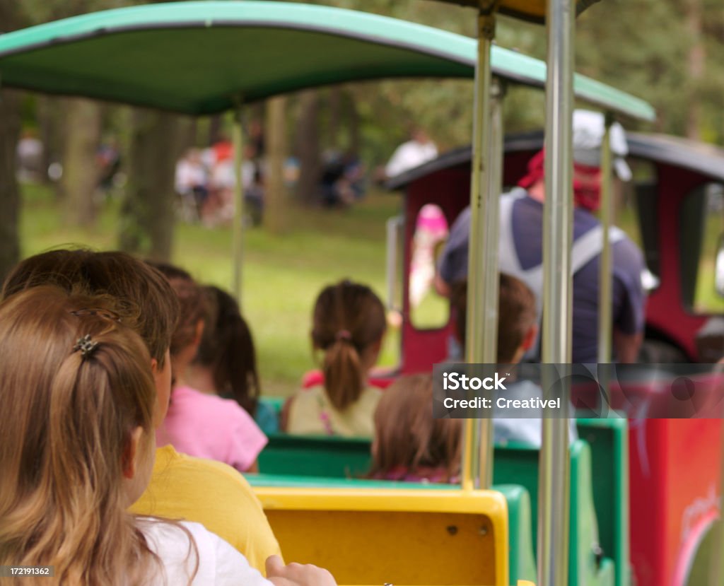 Mini Train Rides Side View Mini Train Ride Stock Photo - Download Image Now - Amusement Park ...