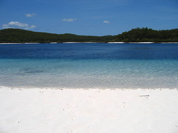 Clear Lake McKenzie/Isola di Fraser - foto stock