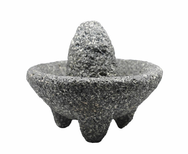 멕시코 molcajete 스톡 사진