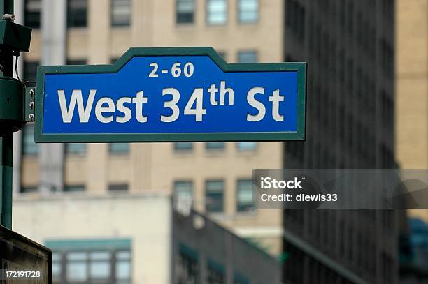 West 34th Street Manhattan - Fotografie stock e altre immagini di New York - Città - New York - Città, New York - Stato, Trentaquattresima Strada