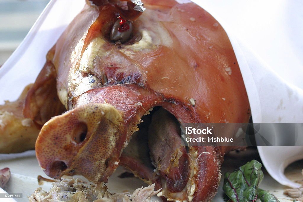 Porco assado - Foto de stock de Animal royalty-free