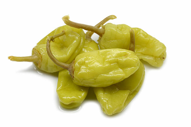 pepperoncini stock photo