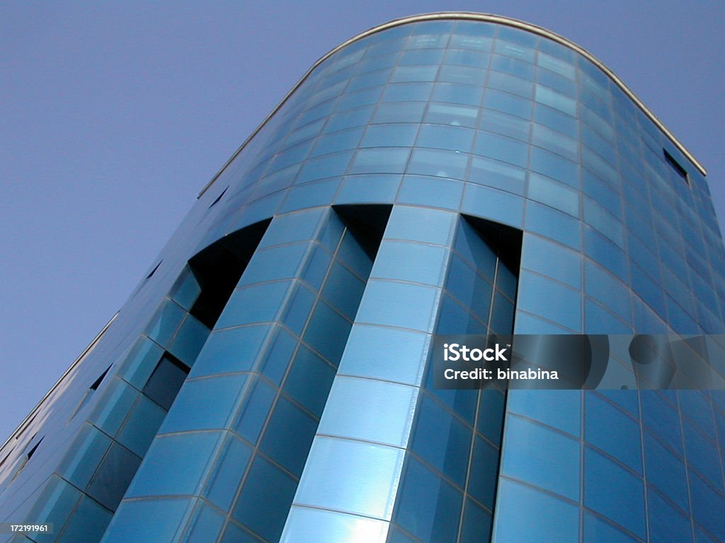 Azul moderno edificio - Foto de stock de Brescia libre de derechos