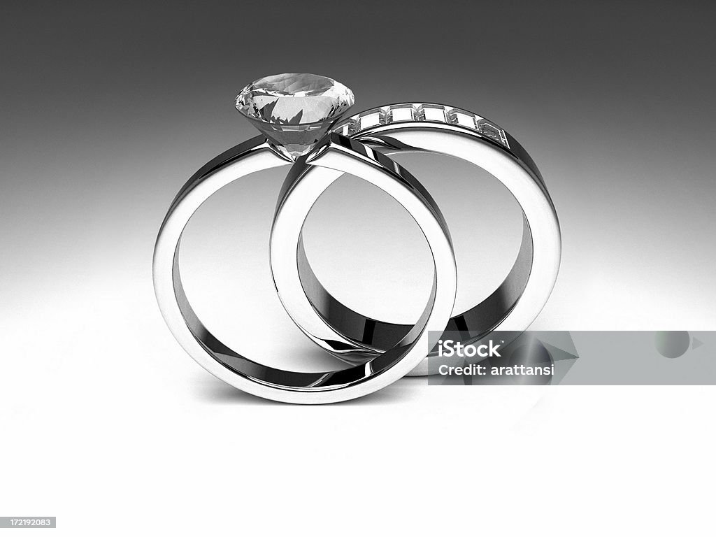 Rings Series 03 a set of images containing engagement rings Diamond - Gemstone Stock Photo