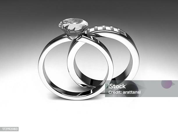 Rings Series 03 Stock Photo - Download Image Now - Diamond - Gemstone, Adult, Beauty