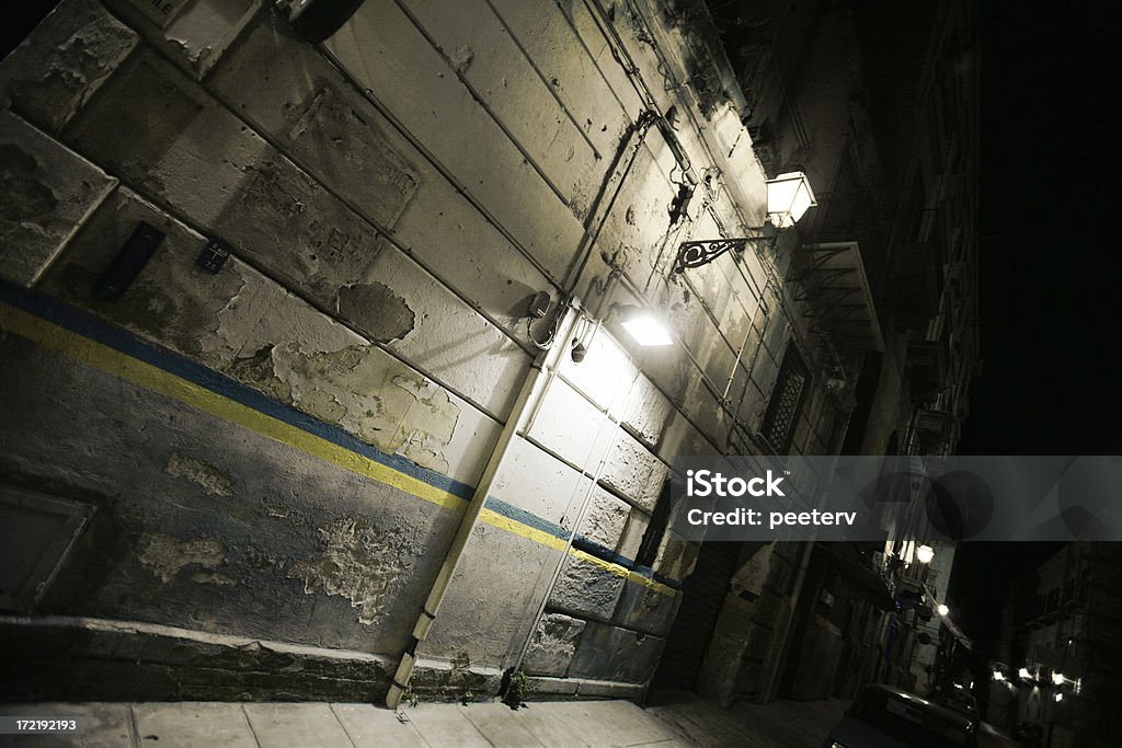 dark alley palermo, sicily, italy. Alley Stock Photo