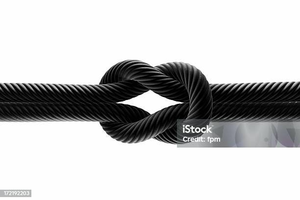 強い債券 1 B W - ロープのストックフォトや画像を多数ご用意 - ロープ, 結び目, モノクロ