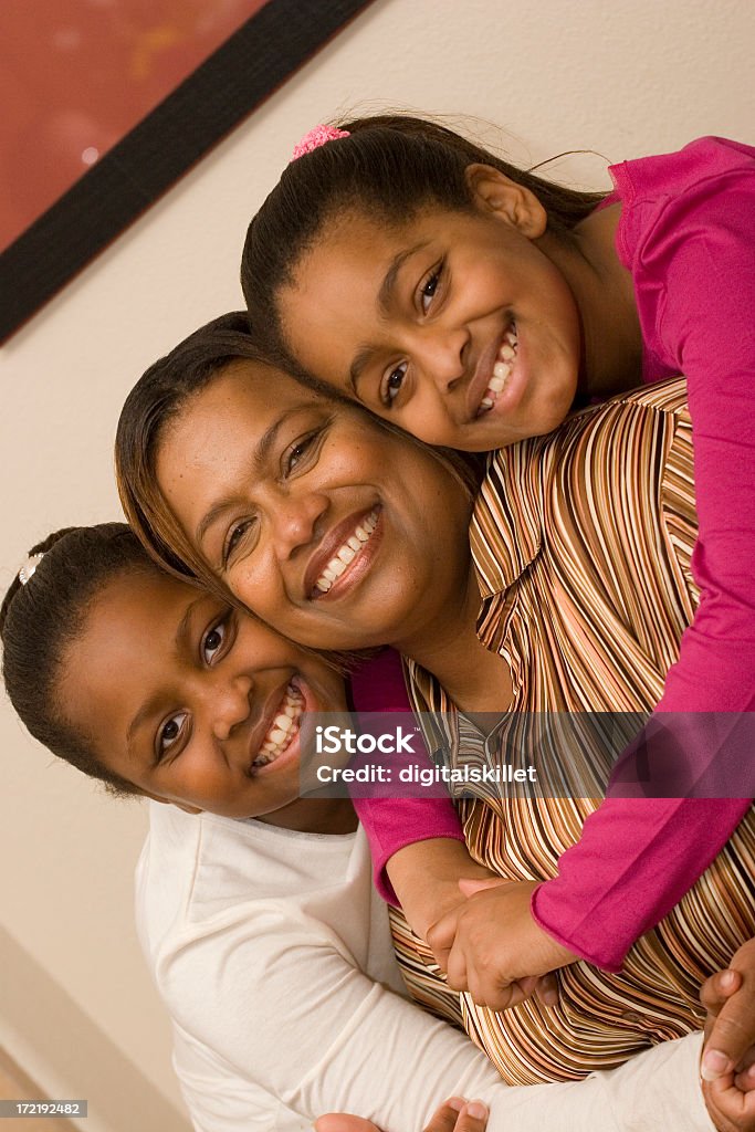 Mich und meine Töchter - Lizenzfrei Afrika Stock-Foto