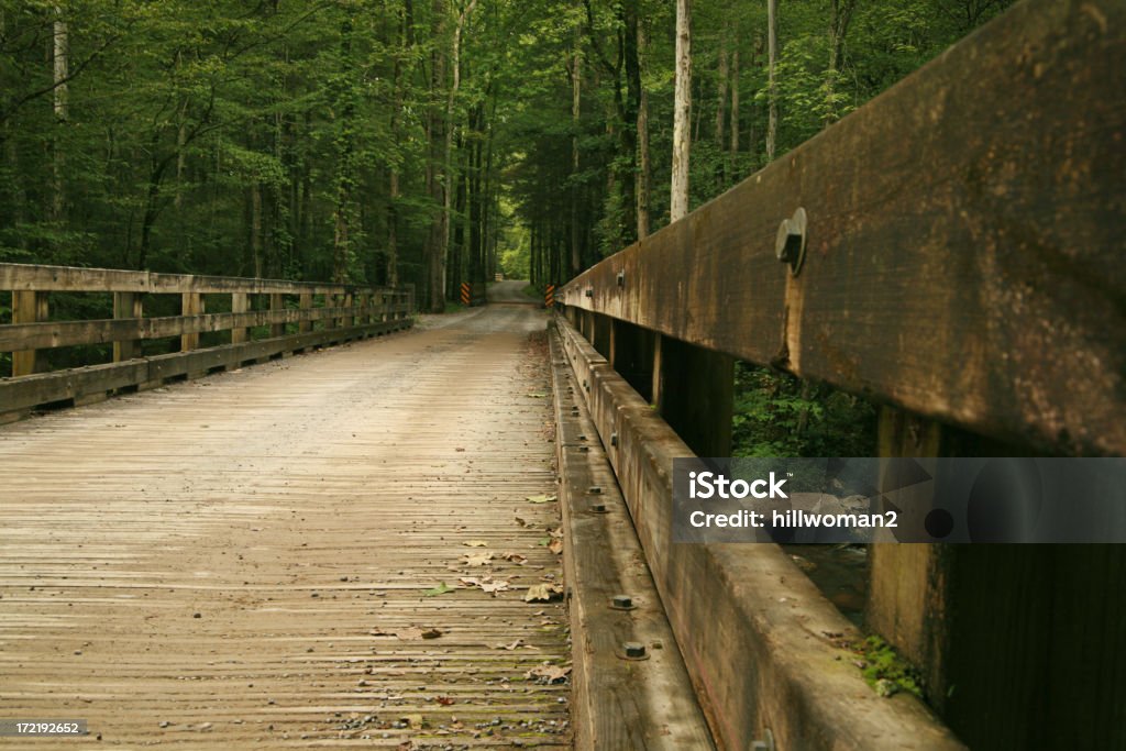 Holz-Brücke - Lizenzfrei Appalachen-Region Stock-Foto