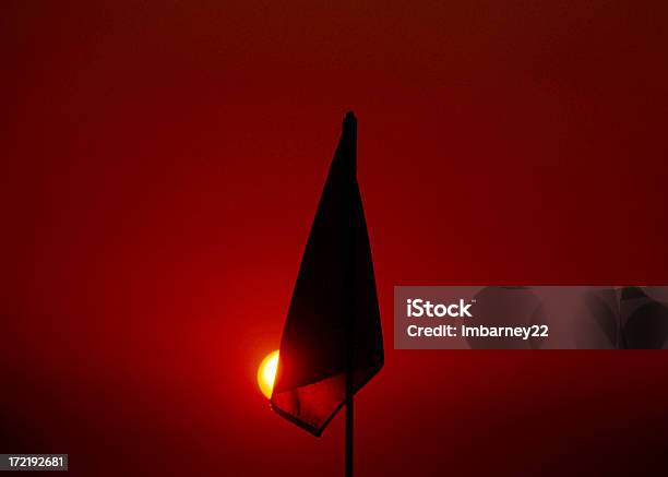夕暮れのゴルフの旗 - カラー背景のストックフォトや画像を多数ご用意 - カラー背景, ゴルフ, ゴルフの旗