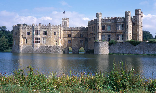 Leeds Castle stock photo