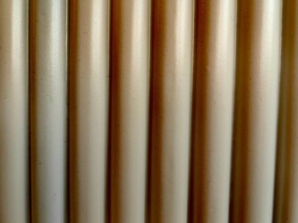 istock Background of brown plywood strips. 1721932072